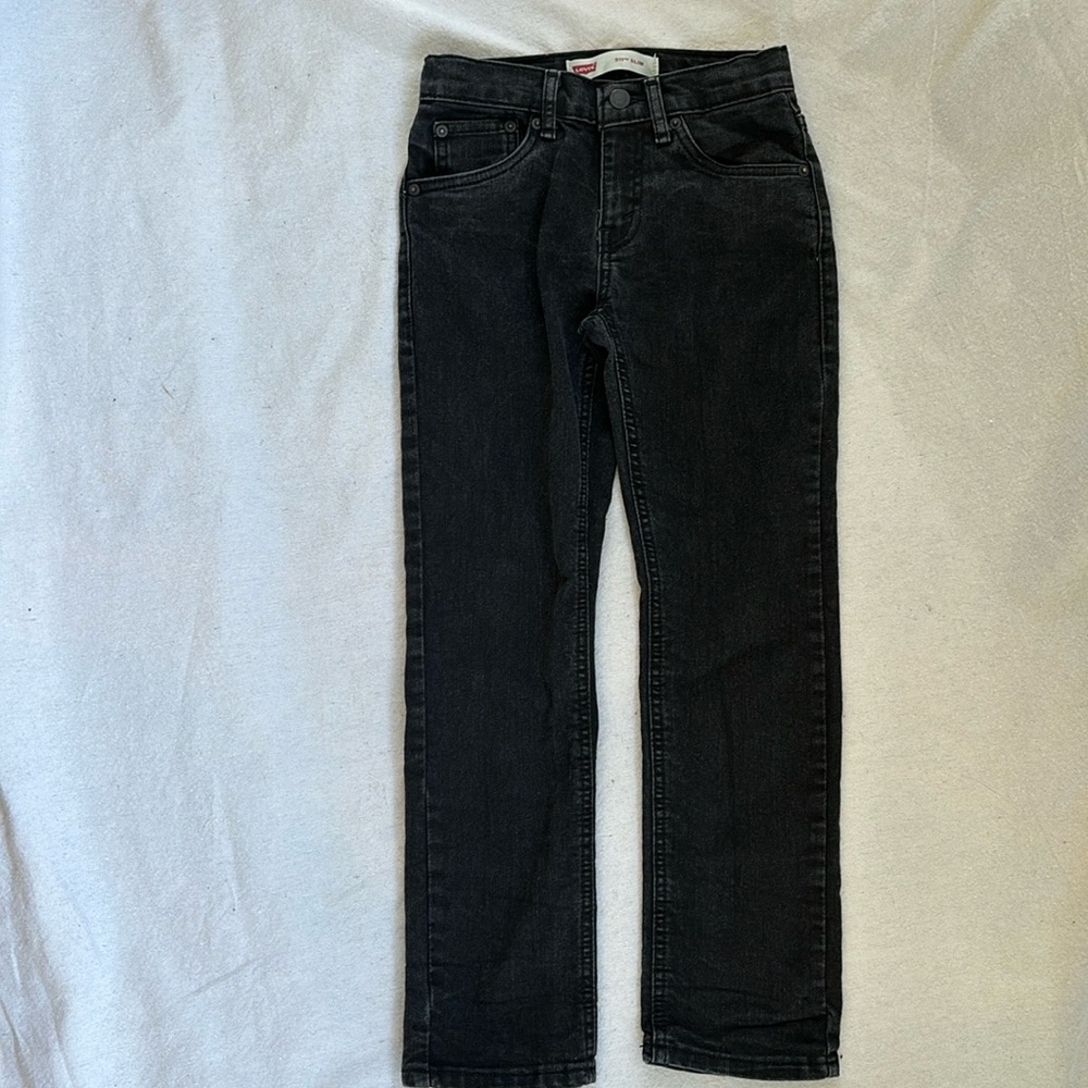 Boys Levi’s 511 slim black denim